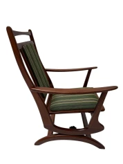 Danish Mid-Century Modern Rocking Chair in Teak, 1960s